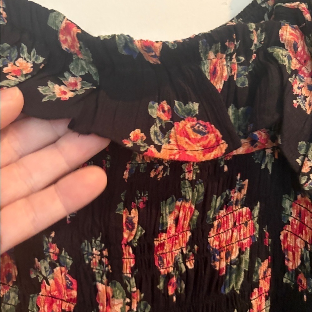 Romantic Cottagecore Feminine Floral Coquette Style Baby Doll Top Size 3X - Picture 6 of 13